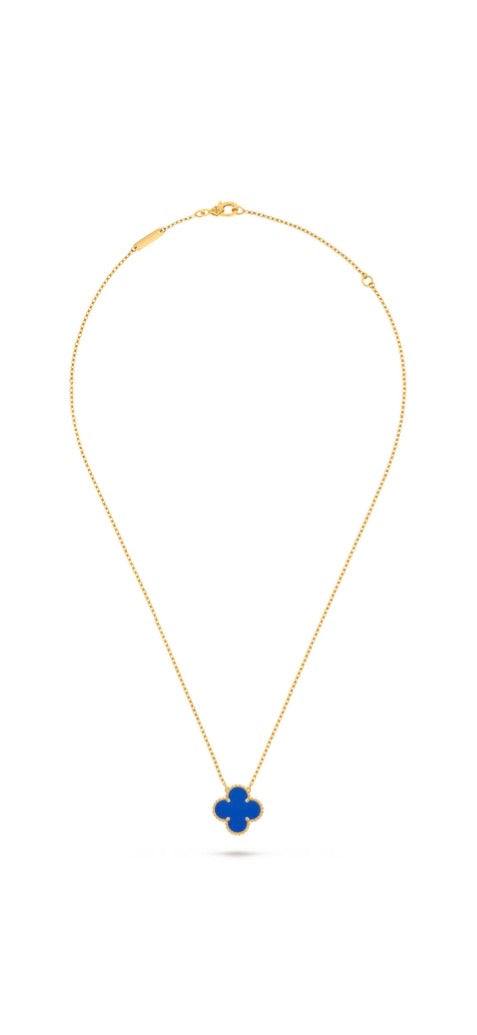 Vintage Alhambra pendant
18K rose gold, Agate stainless steel