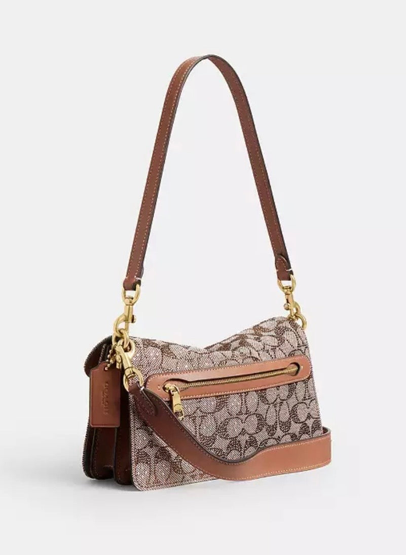 Tabby Shoulder Bag 26
In Crystal Signature Jacquard