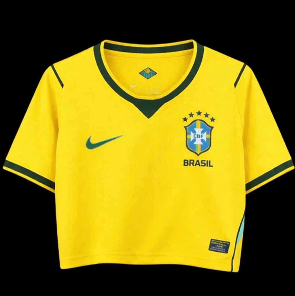 Brazil 2026 Home
Women's Fashi
Women's Cropped
Casual Brazil
Jersey - Yellow