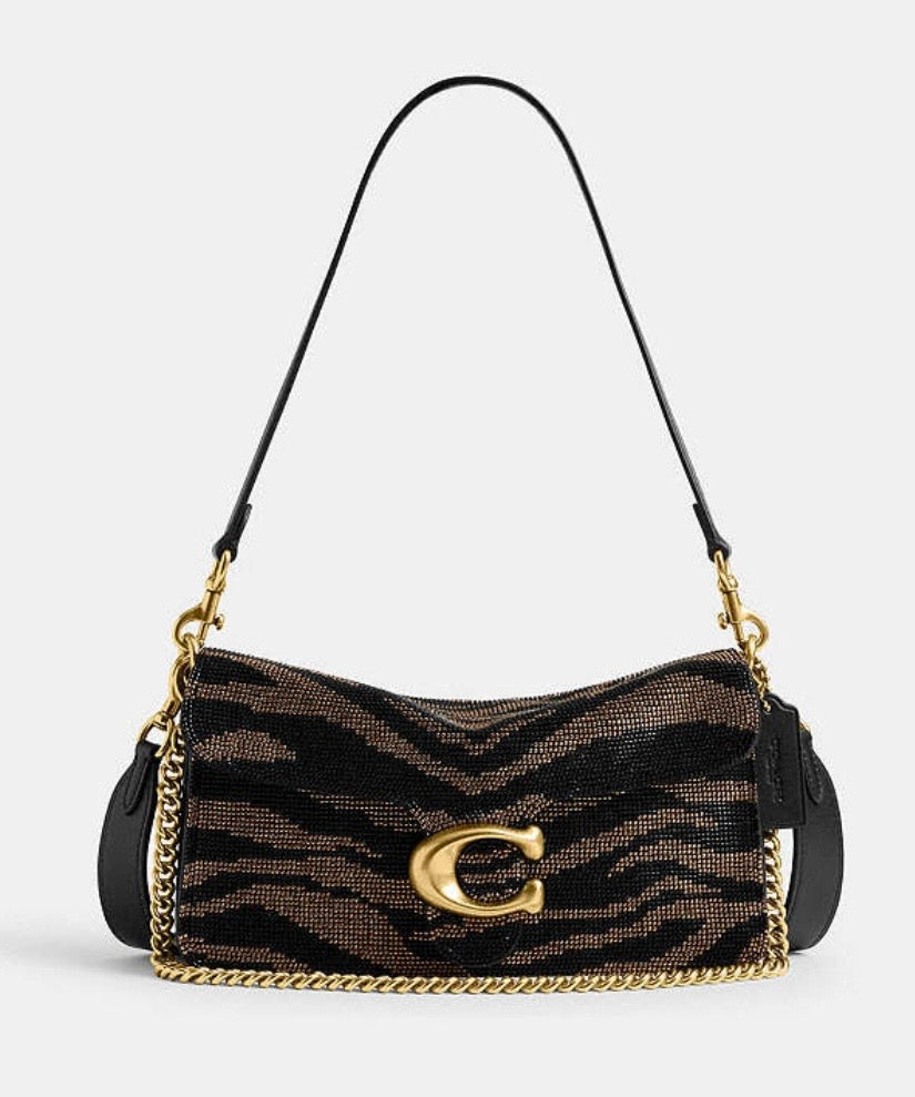 Tabby Shoulder Bag 26
With Beaded Tiger