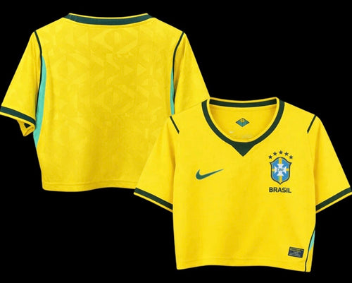 Brazil 2026 Home
Women's Fashi
Women's Cropped
Casual Brazil
Jersey - Yellow