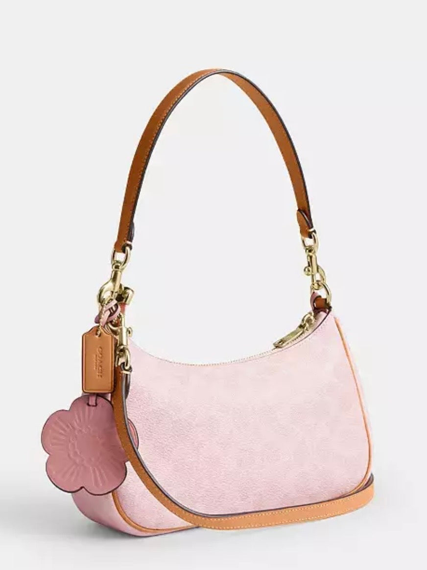 Coach Teri Shoulder Bag In
Signature Canvas With Charms