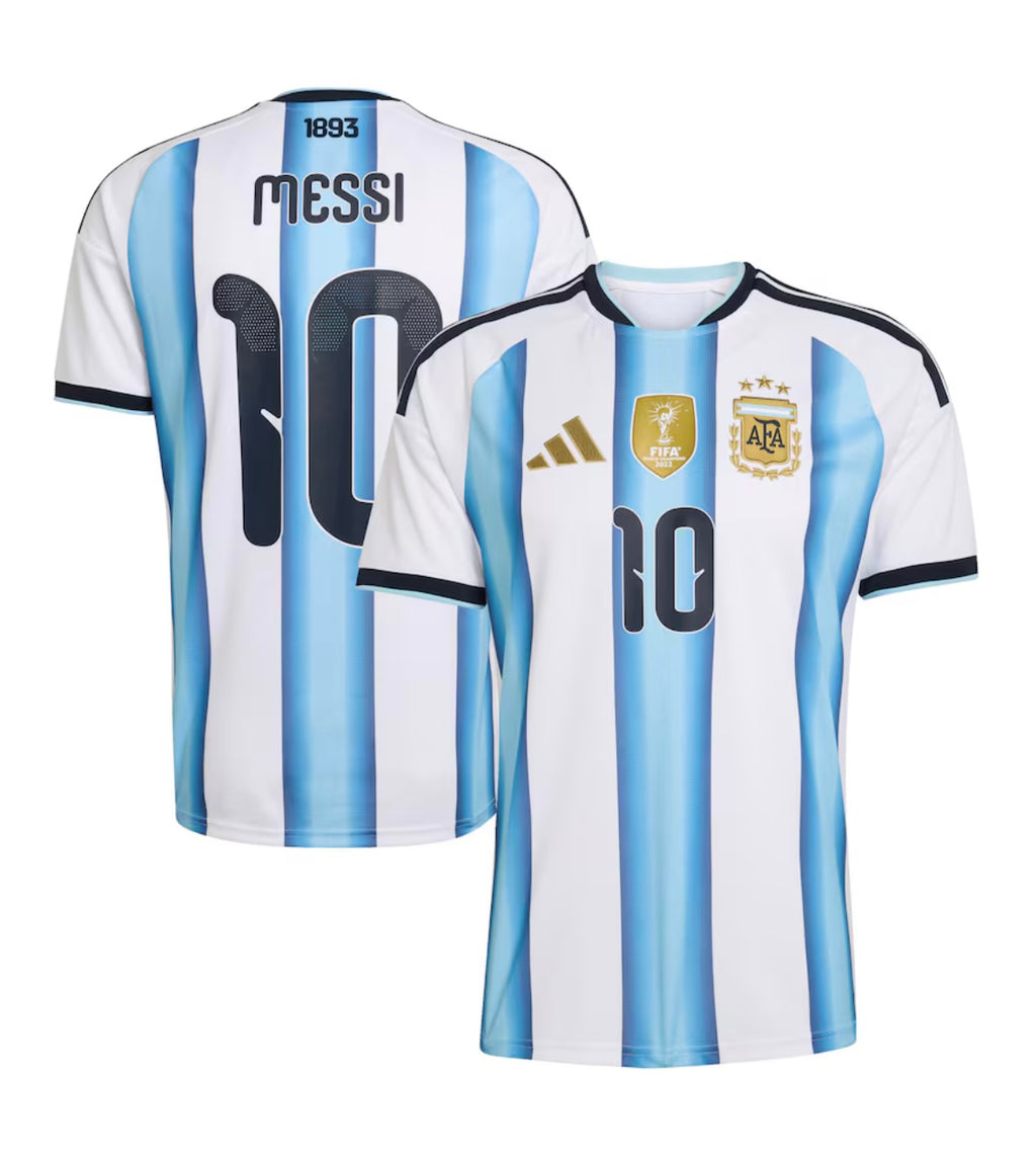 Lionel Messi Argentina National Team adidas FIFA x World Cup 2026 Jersey - White