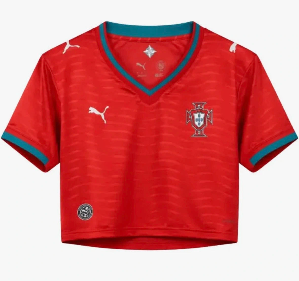 Portugal Crop Top Home Jersey