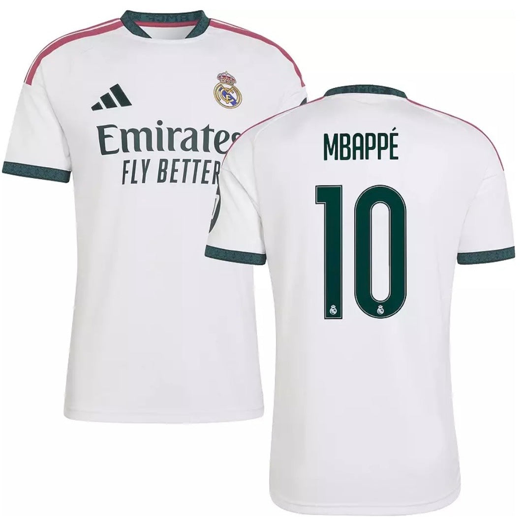 adidas Real Madrid Kylian Mbappe #10 2026 jersey
